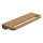 Gedy - Estantería de pared con toallero HIMALAYA 14,5x40 cm bambú