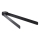Gedy - Portatoallas giratorio de pared PIRENEI 36 cm negro mate