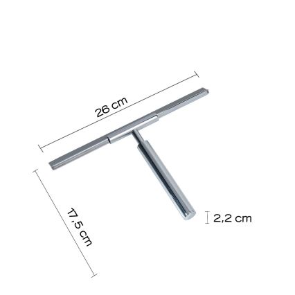 Gedy - Raspador para vidrio THOR cromo brillante