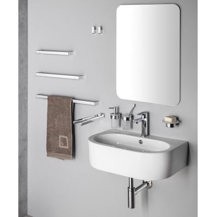 Gedy - Toallero de pared PIRENEI 6,6x80 cm cromo brillante