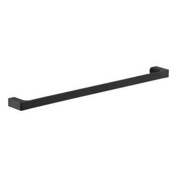 Gedy - Toallero de pared PIRENEI 6,6x80 cm negro mate