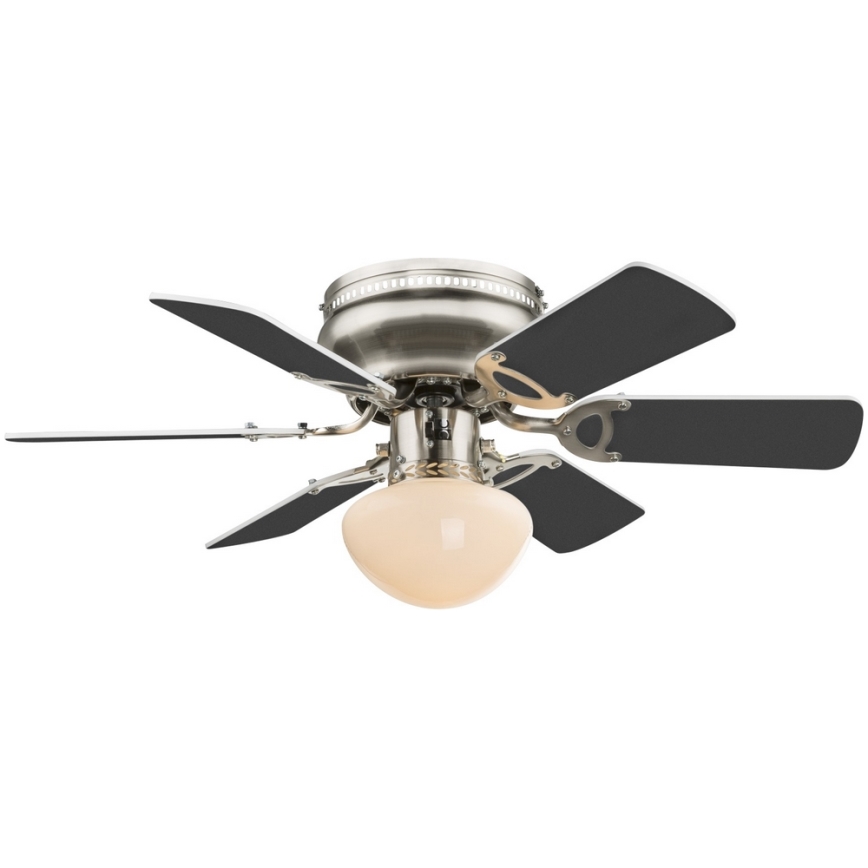 GLOBO 0307W - Ventilador de techo UGO 1xE27/60W/230V
