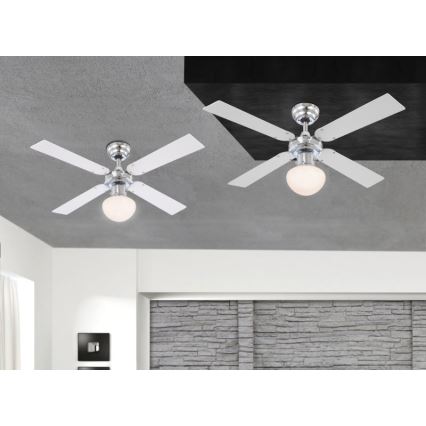 Globo - Ventilador de techo 1xE27/60W/230V