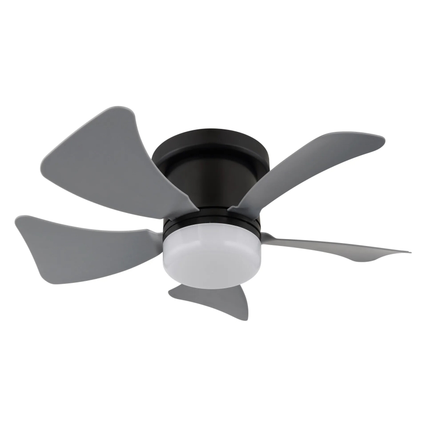 Globo - Ventilador de techo LED regulable LED/10W/230V 3000-6500K gris + control remoto