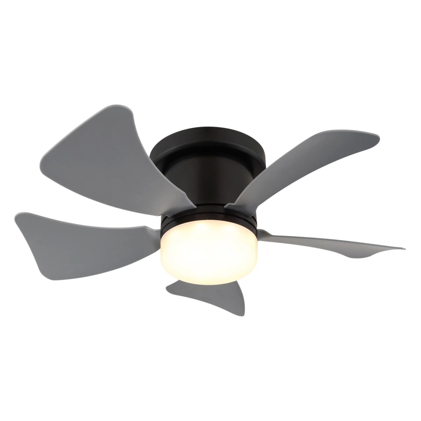 Globo - Ventilador de techo LED regulable LED/10W/230V 3000-6500K gris + control remoto