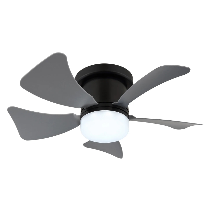 Globo - Ventilador de techo LED regulable LED/10W/230V 3000-6500K gris + control remoto