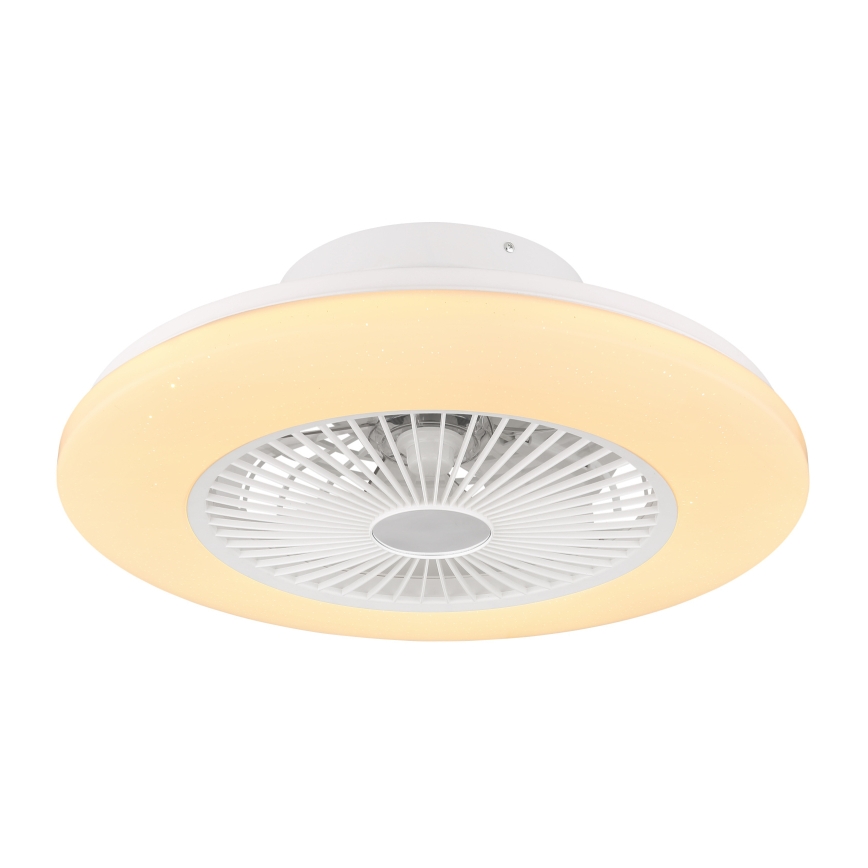 Globo - Plafón LED regulable con ventilador LED/30W/230V 3000-6500K + mando a distancia