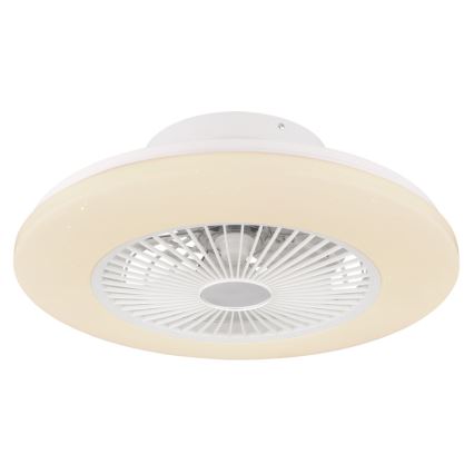 Globo - Plafón LED regulable con ventilador LED/30W/230V 3000-6500K + mando a distancia