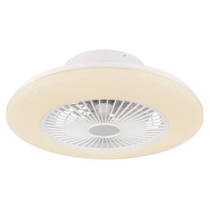 Globo - Plafón LED regulable con ventilador LED/30W/230V 3000-6500K + mando a distancia