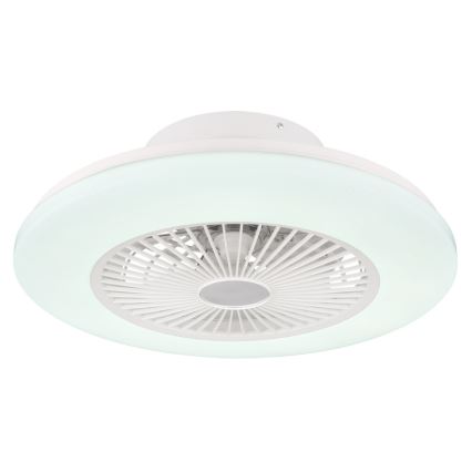 Globo - Plafón LED regulable con ventilador LED/30W/230V 3000-6500K + mando a distancia