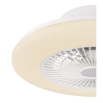 Globo - Plafón LED regulable con ventilador LED/30W/230V 3000-6500K + mando a distancia