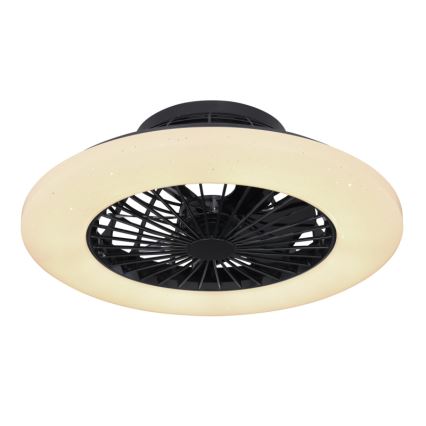 Globo - Plafón LED regulable con ventilador LED/30W/230V 3000-6500K + mando a distancia