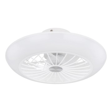 Globo 03632W - Plafón LED con ventilador LAFEE LED/18W/230V