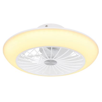 Globo 03632W - Plafón LED con ventilador LAFEE LED/18W/230V