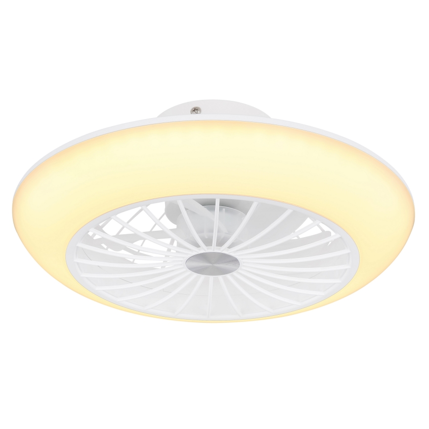 Globo 03632W - Plafón LED con ventilador LAFEE LED/18W/230V