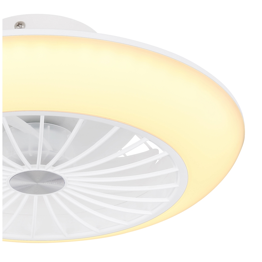 Globo 03632W - Plafón LED con ventilador LAFEE LED/18W/230V