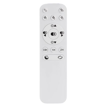 Globo - Ventilador de techo LED regulable LED/40W/230V 3000-6000K + control remoto