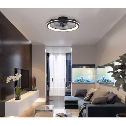 Globo - Ventilador de techo LED regulable LED/40W/230V 3000-6500K + control remoto