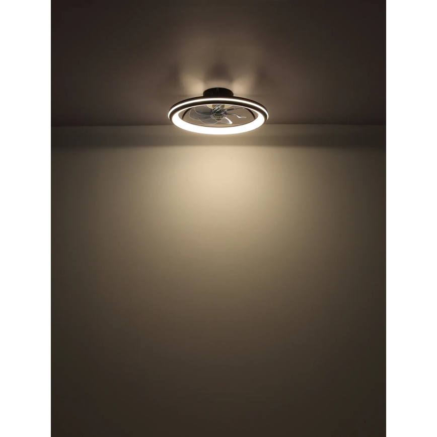 Globo - Ventilador de techo LED regulable LED/40W/230V 3000-6500K + control remoto