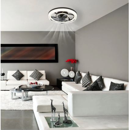 Globo - Ventilador de techo LED regulable LED/30W/230V 2700-6000K + control remoto