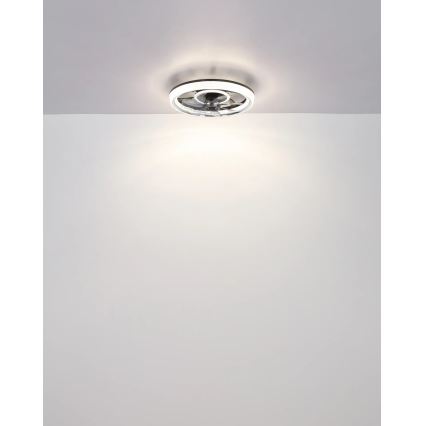 Globo - Ventilador de techo LED regulable LED/30W/230V 2700-6000K + control remoto