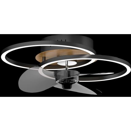 Globo - Ventilador de techo LED regulable LED/24W/230V 2700-6500K + control remoto