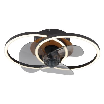 Globo - Ventilador de techo LED regulable LED/24W/230V 2700-6500K + control remoto