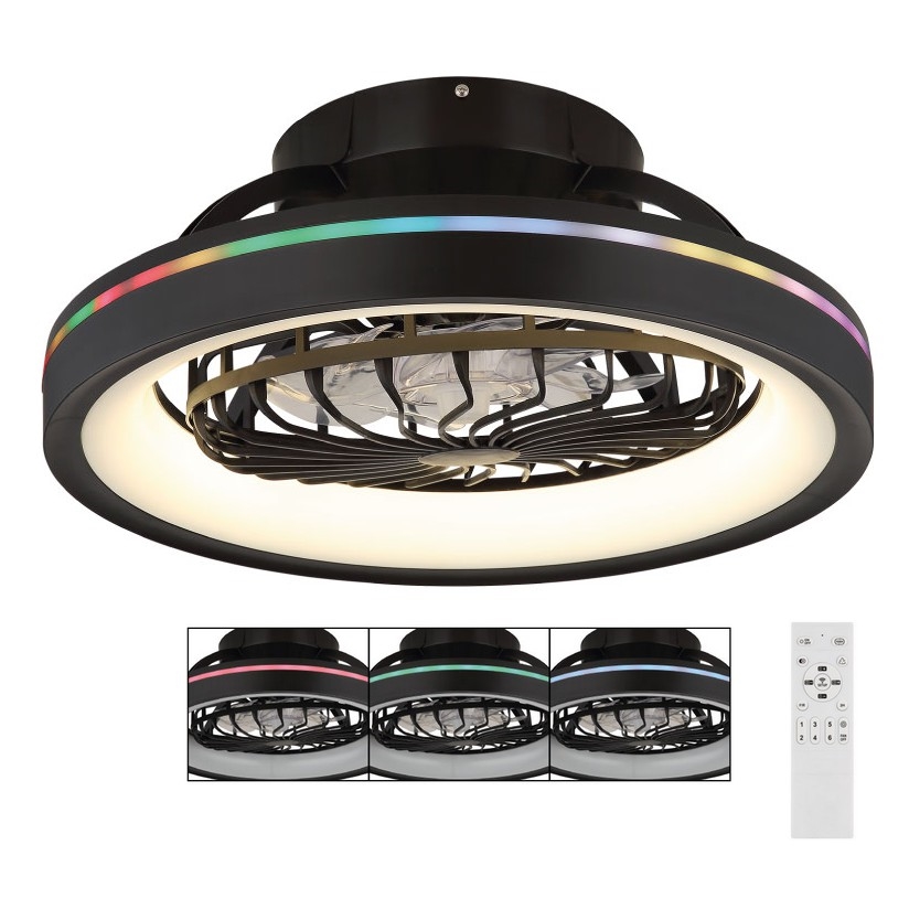 Globo 03665 - Ventilador de techo LED RGB regulable DEANNE LED/40W/230V + control remoto