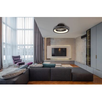 Globo 03665 - Ventilador de techo LED RGB regulable DEANNE LED/40W/230V + control remoto
