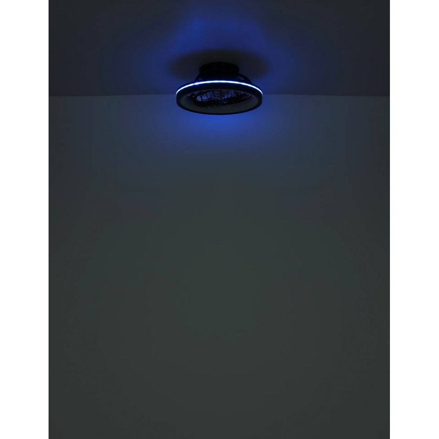 Globo 03665 - Ventilador de techo LED RGB regulable DEANNE LED/40W/230V + control remoto