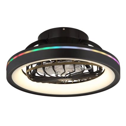 Globo 03665 - Ventilador de techo LED RGB regulable DEANNE LED/40W/230V + control remoto