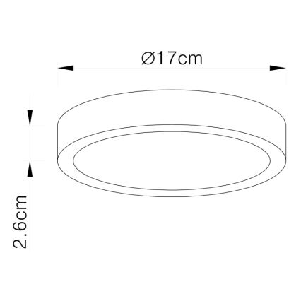 Globo - LED Lámpara del baño regulable LED/22W/230V IP44