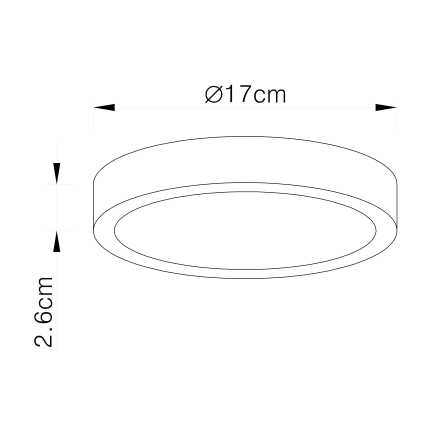 Globo - LED Lámpara del baño regulable LED/22W/230V IP44