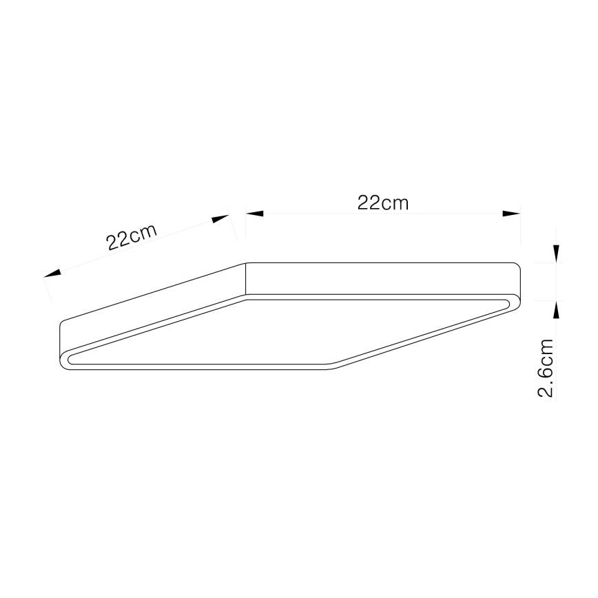 Globo - Plafón LED regulable LED/28W/230V