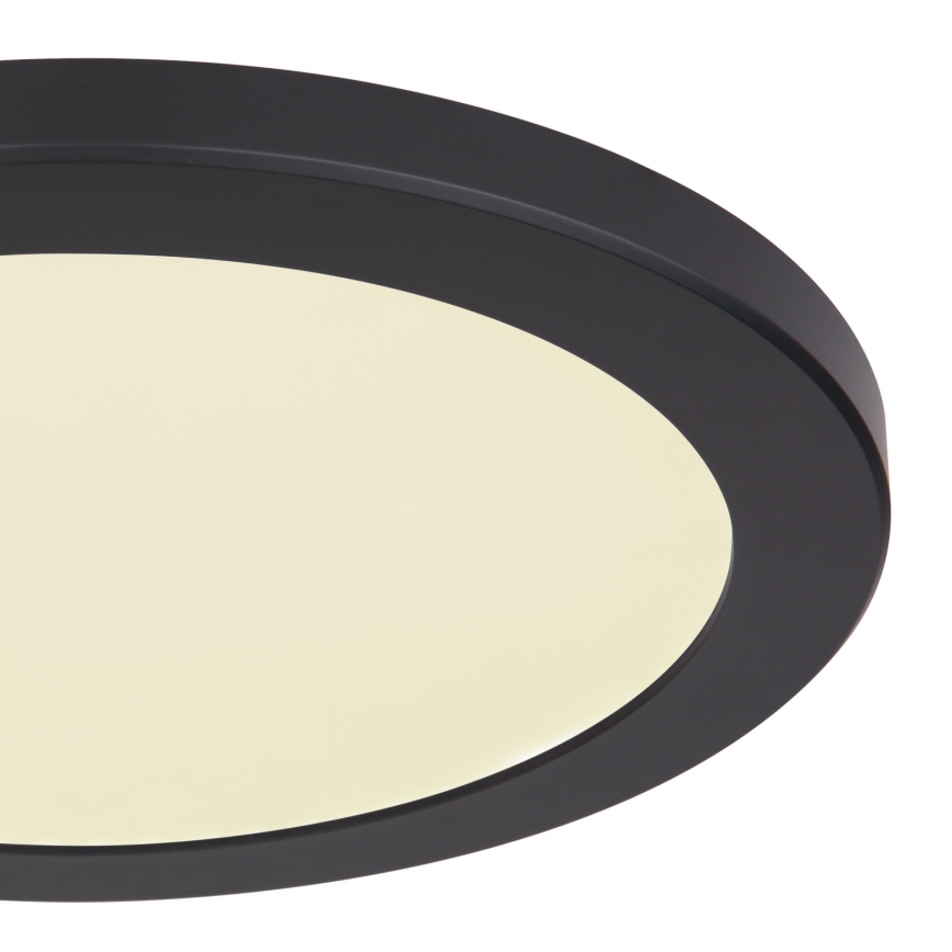 Globo - Plafón LED LED/24W/230V 3000/4000/6500K negro
