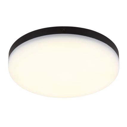 Globo - Plafón LED LED/12W/230V 4000K diá. 22 cm negro