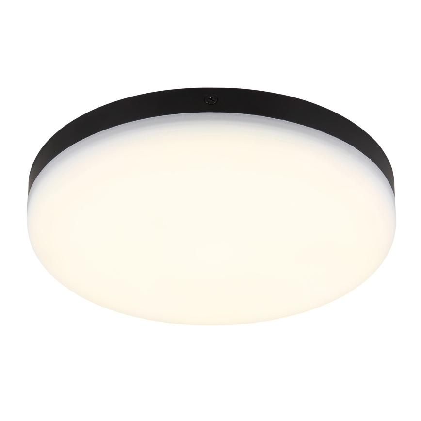 Globo - Plafón LED LED/12W/230V 4000K diá. 22 cm negro
