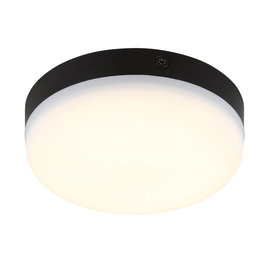 Globo - Plafón LED LED/8W/230V 4000K diá. 12 cm negro