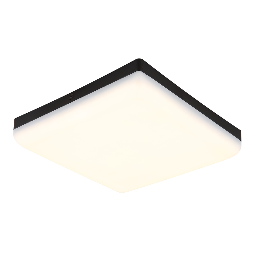 Globo - Plafón LED LED/12W/230V 4000K 22x22 cm negro