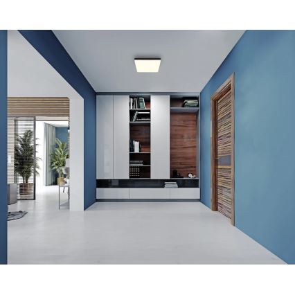 Globo - Plafón LED LED/18W/230V 4000K 30x30 cm negro