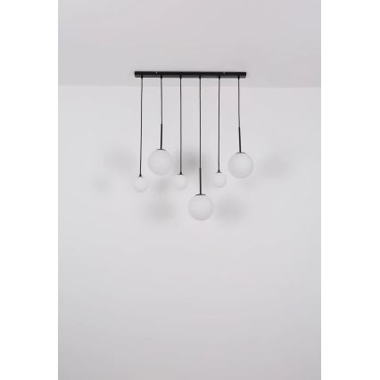 Globo - Lámpara colgante 3xE27/9W/230V + 3xG9/5W