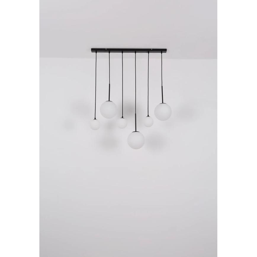 Globo - Lámpara colgante 3xE27/9W/230V + 3xG9/5W