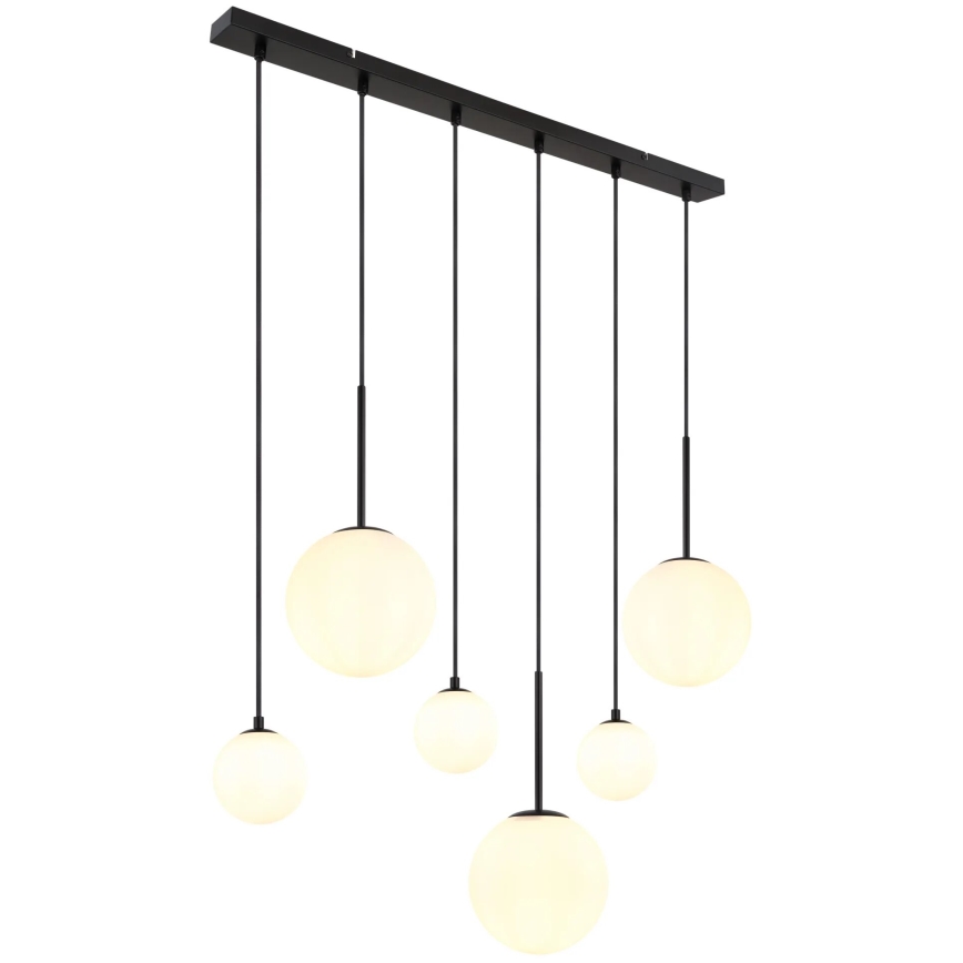 Globo - Lámpara colgante 3xE27/9W/230V + 3xG9/5W