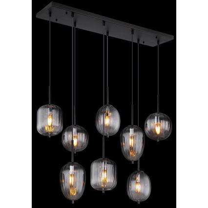 Globo - Lámpara colgante 8xE14/40W/230V