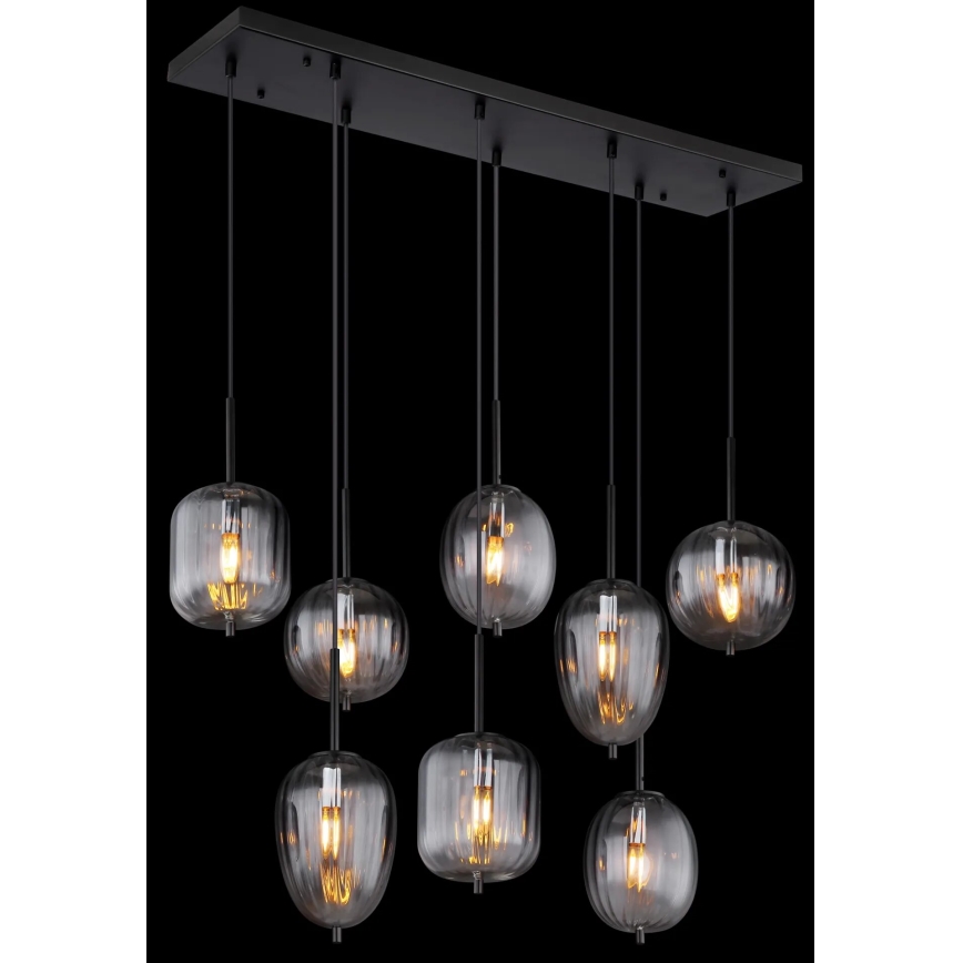 Globo - Lámpara colgante 8xE14/40W/230V