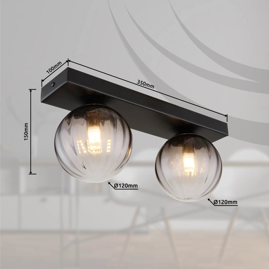 Globo - Plafón 2xG9/10W/230V