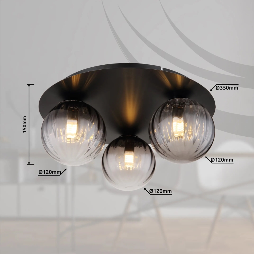 Globo - Plafón 3xG9/10W/230V