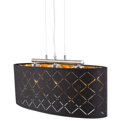 Globo - Lámpara colgante 3xE27/60W/230V