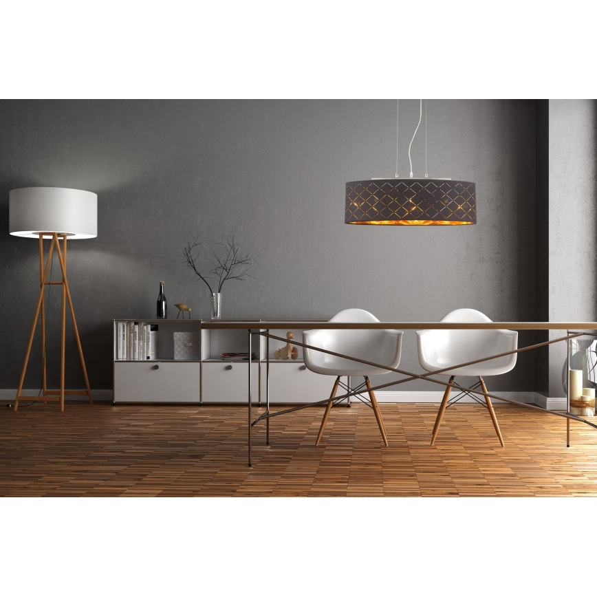 Globo - Lámpara colgante 3xE27/60W/230V