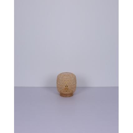 Globo - Lámpara de mesa 1xE27/60W/230V bambú